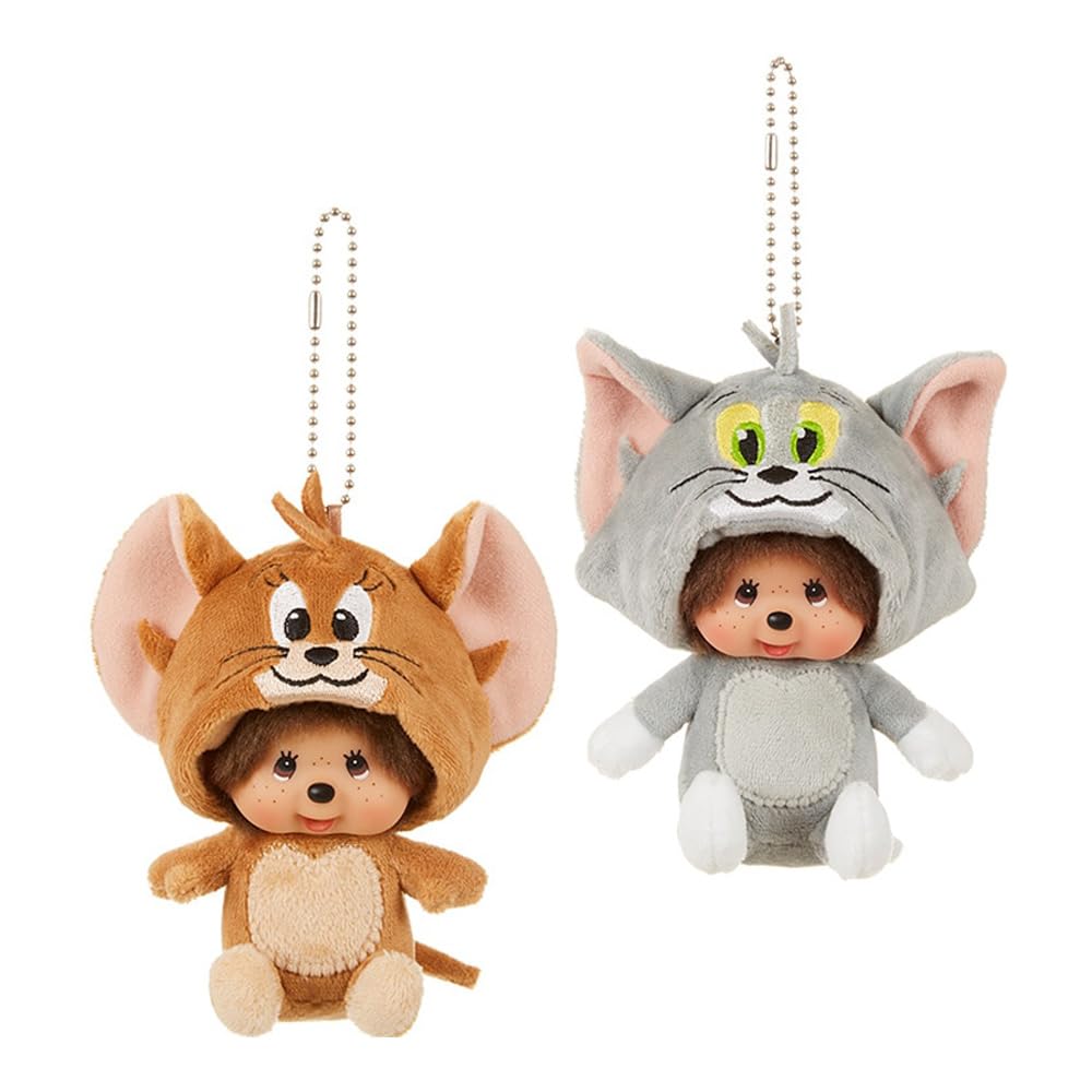 Amazon.co.jp: 243051-68-SET トムとジェリー×モンチッチ 顔でか